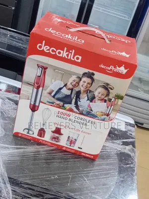  Blend Smarter With the Decakila Cordless Hand Blender