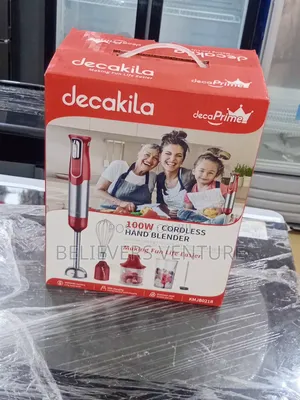  Recharge, Blend Enjoy – Decakila Hand Blender