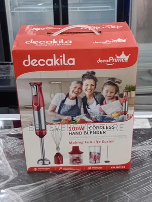  Upgrade Your Kitchen Today With the Decakila Cordless Hand Blender!