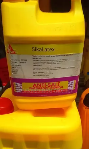 Quality Sikalatex Anti-Salt and Waterproof for Plastering Works 5 LTRS