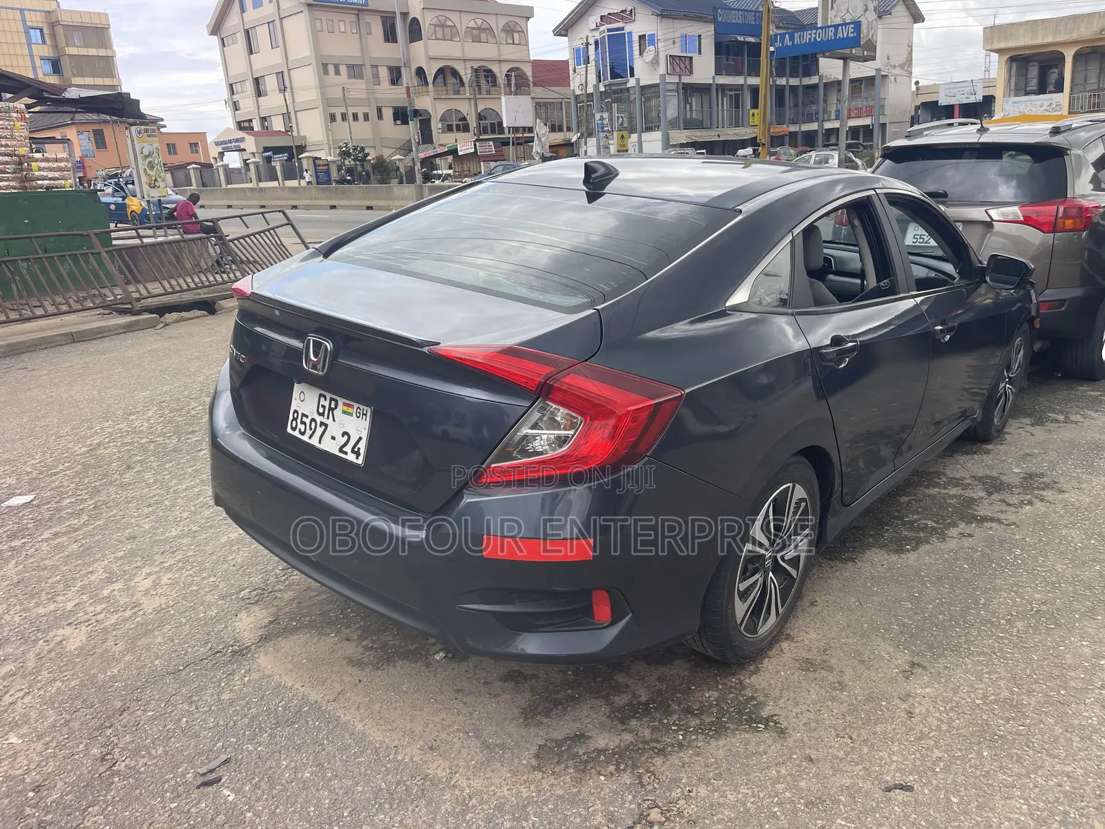 Honda Civic Sport 4dr Hatchback (1.5L 4cyl) 2017 Gray