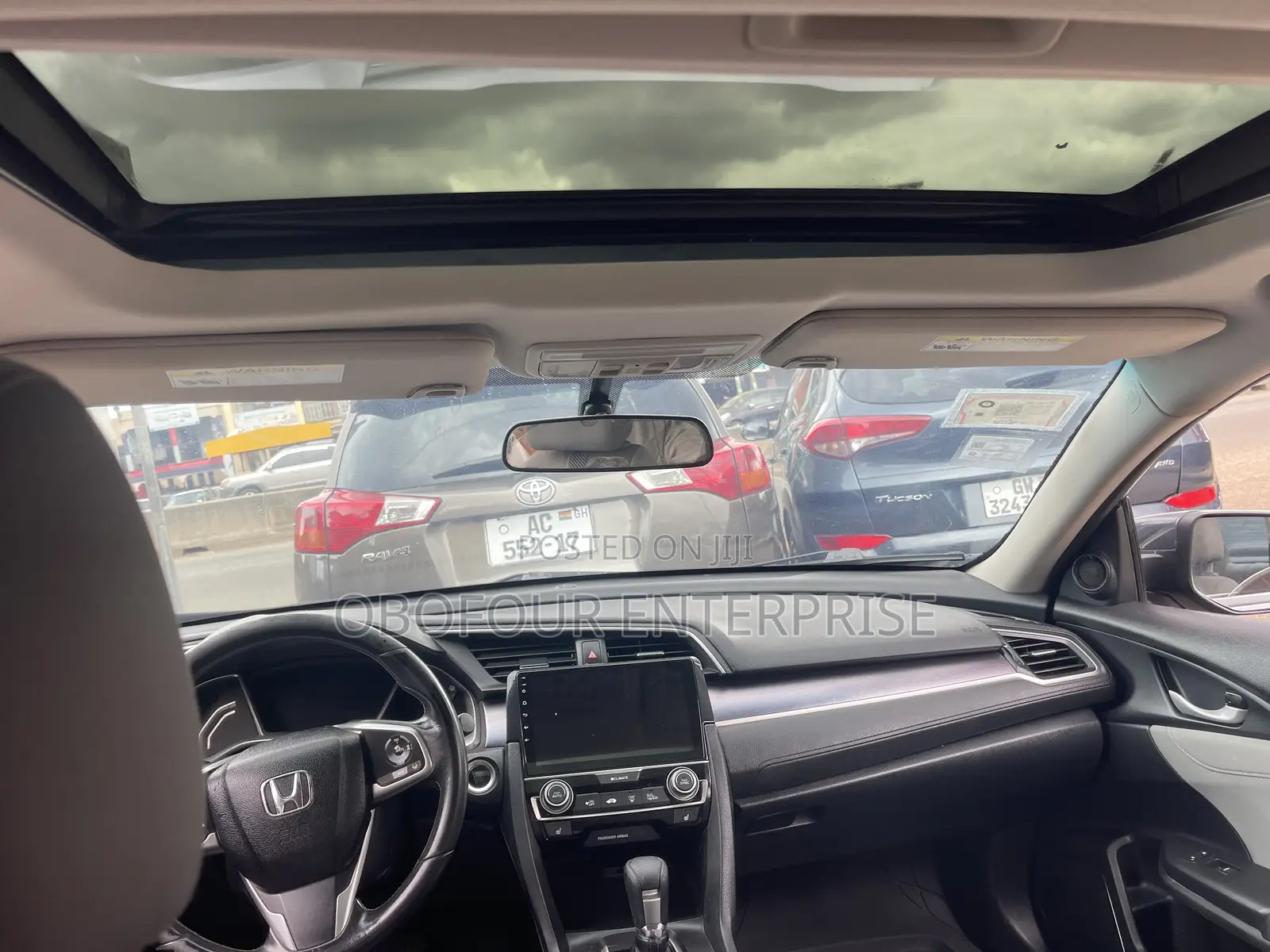 Honda Civic Sport 4dr Hatchback (1.5L 4cyl) 2017 Gray