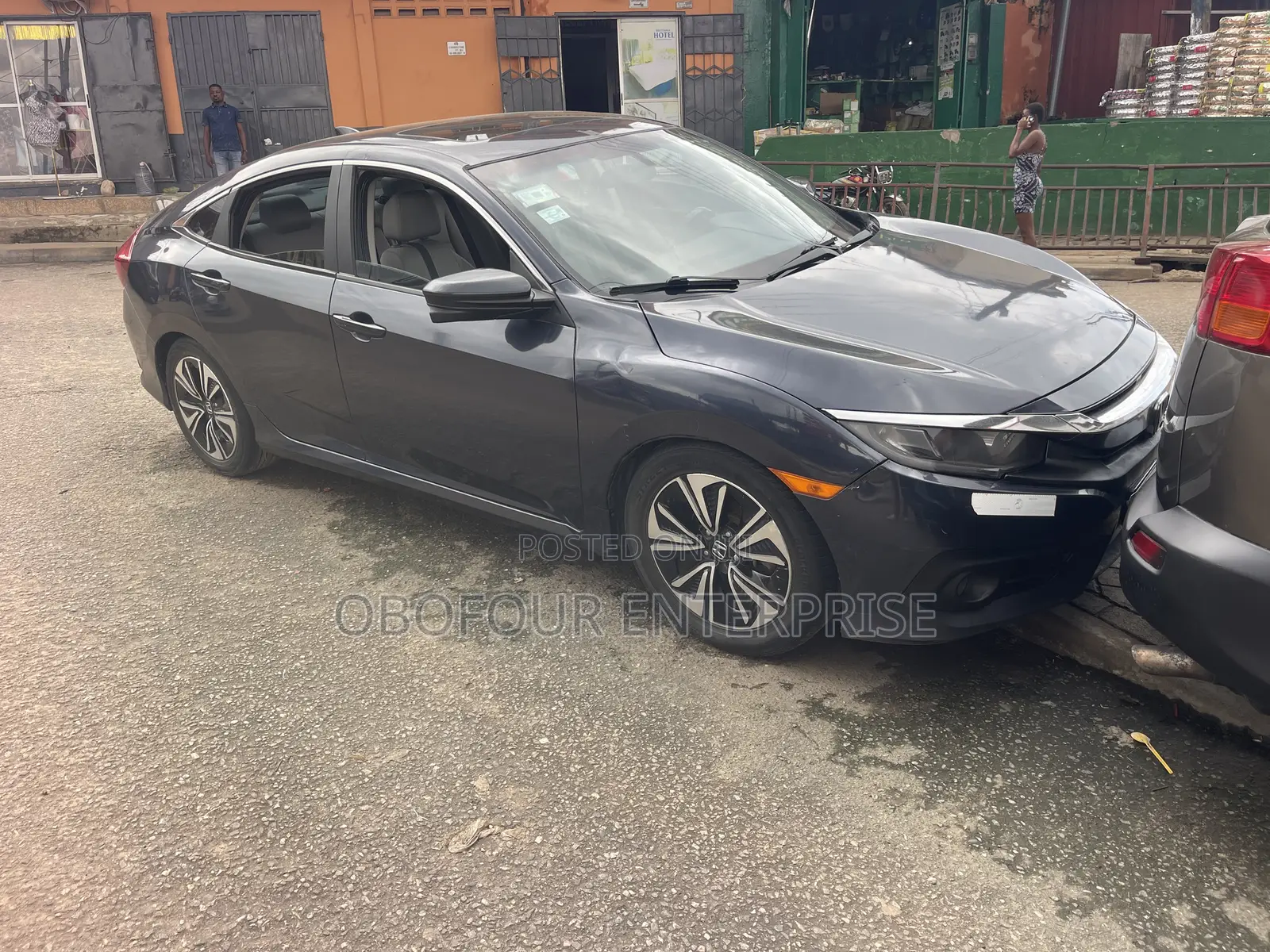 Honda Civic Sport 4dr Hatchback (1.5L 4cyl) 2017 Gray