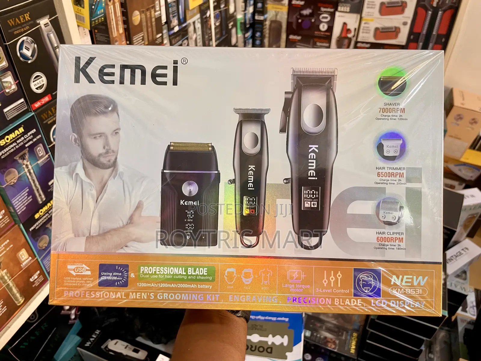Kemei Km-8530 Professional Men’S Grooming Kit