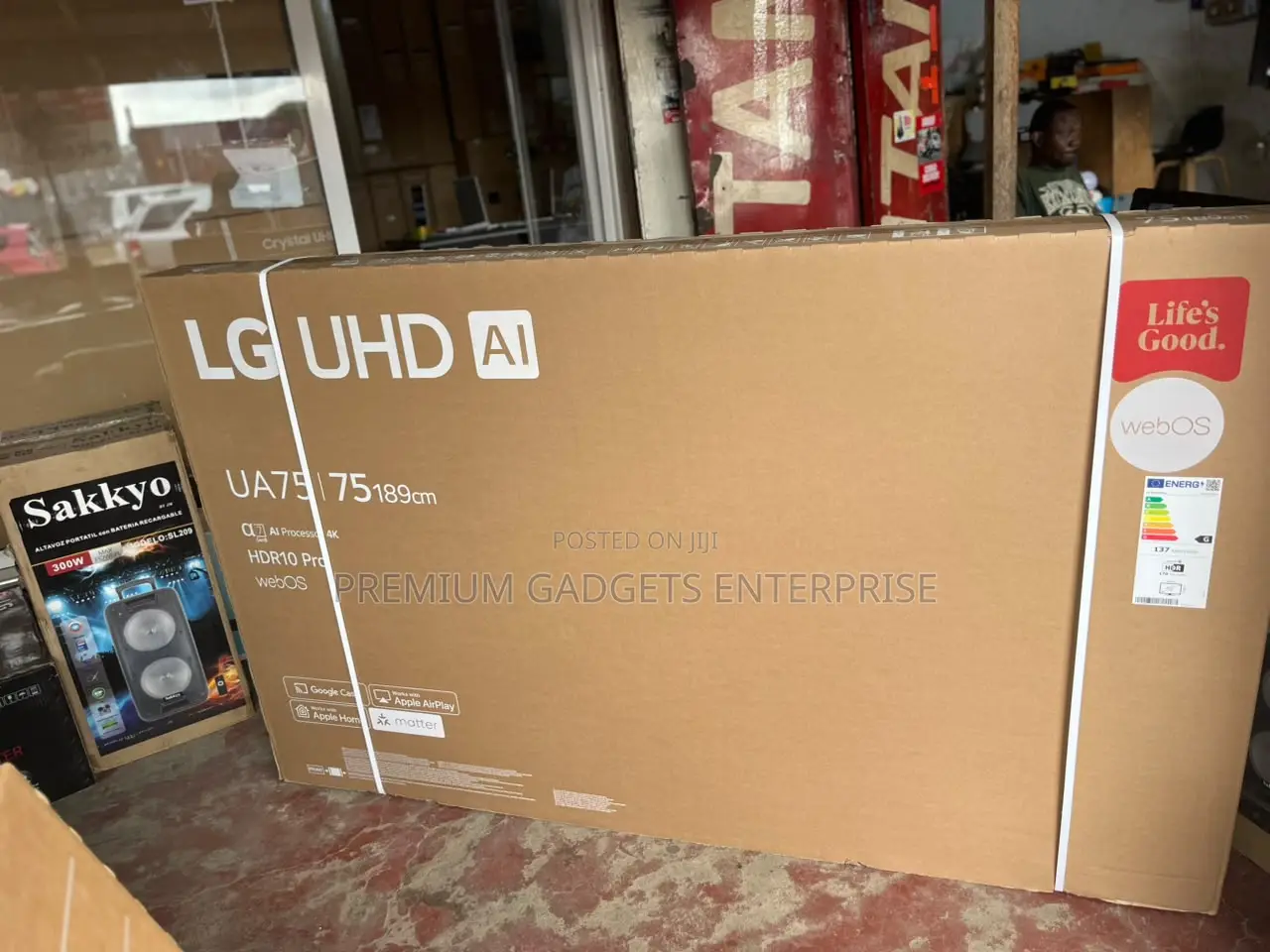 Lg 2026 World Cup Promo 75" Uhd Smart Ai Tv, Hdr10 Pro, Chrome Cast