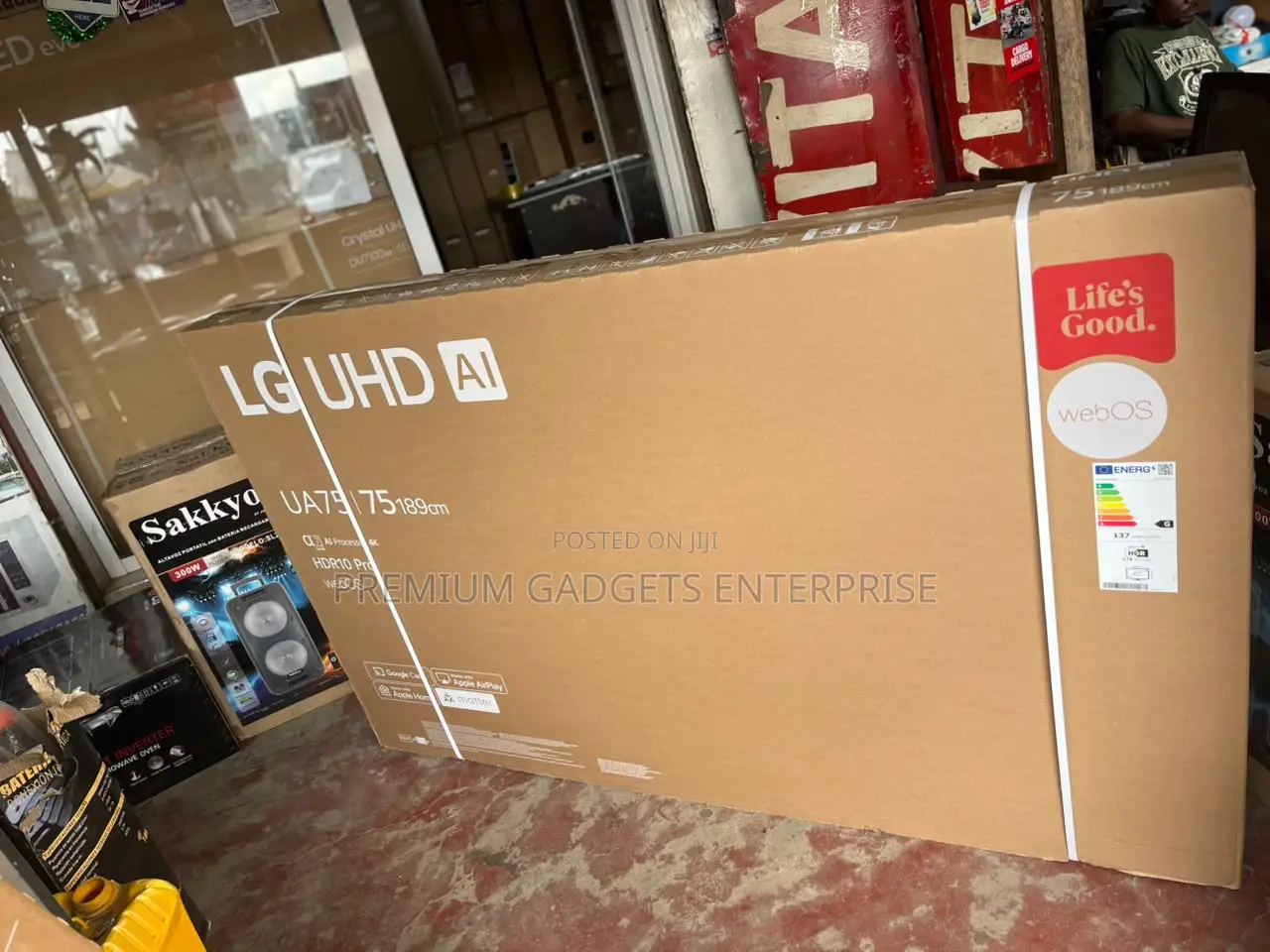 Lg 2026 World Cup Promo 75" Uhd Smart Ai Tv, Hdr10 Pro, Chrome Cast