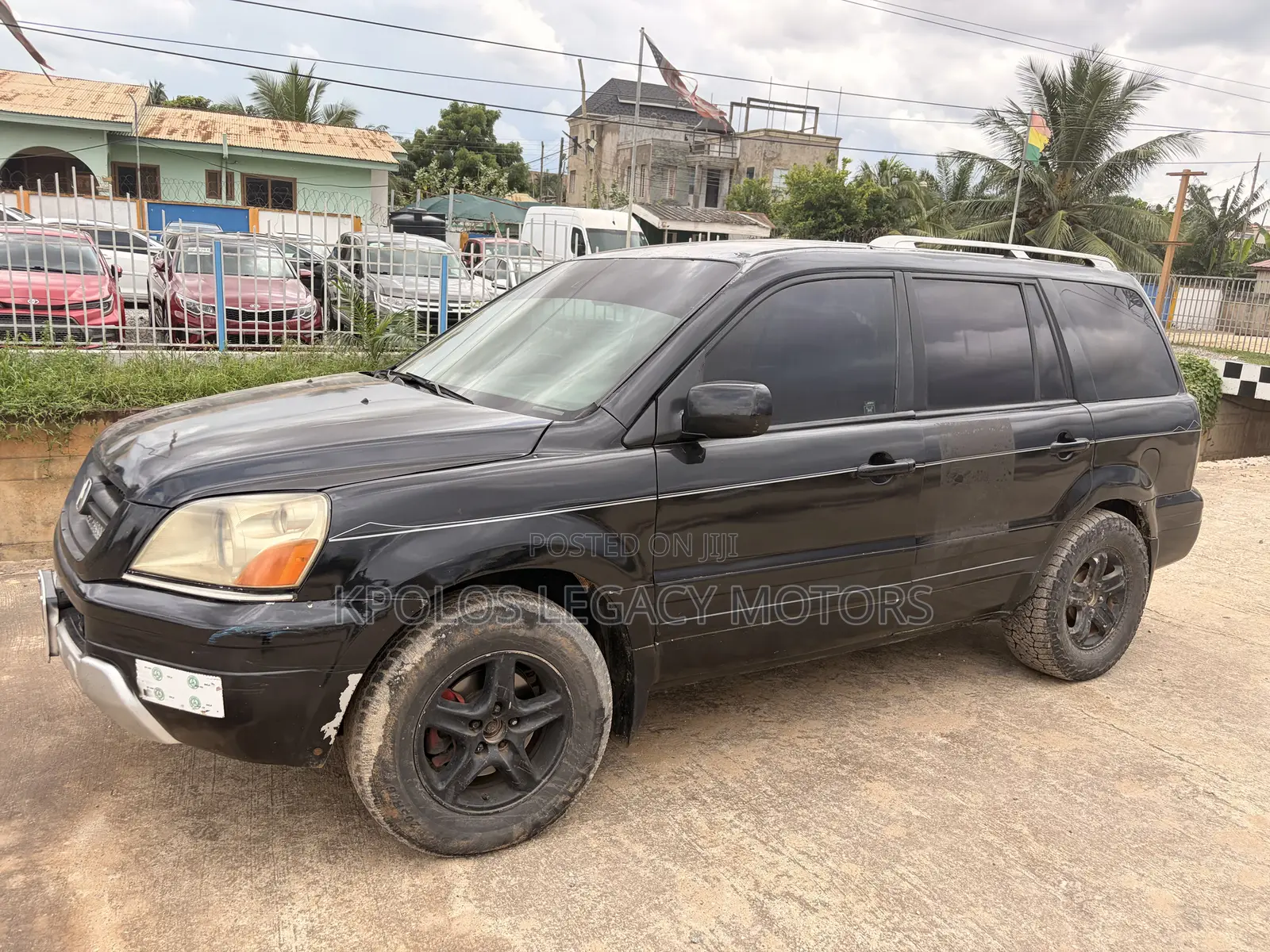 Honda Pilot EX 4x4 (3.5L 6cyl 5A) 2004 Black