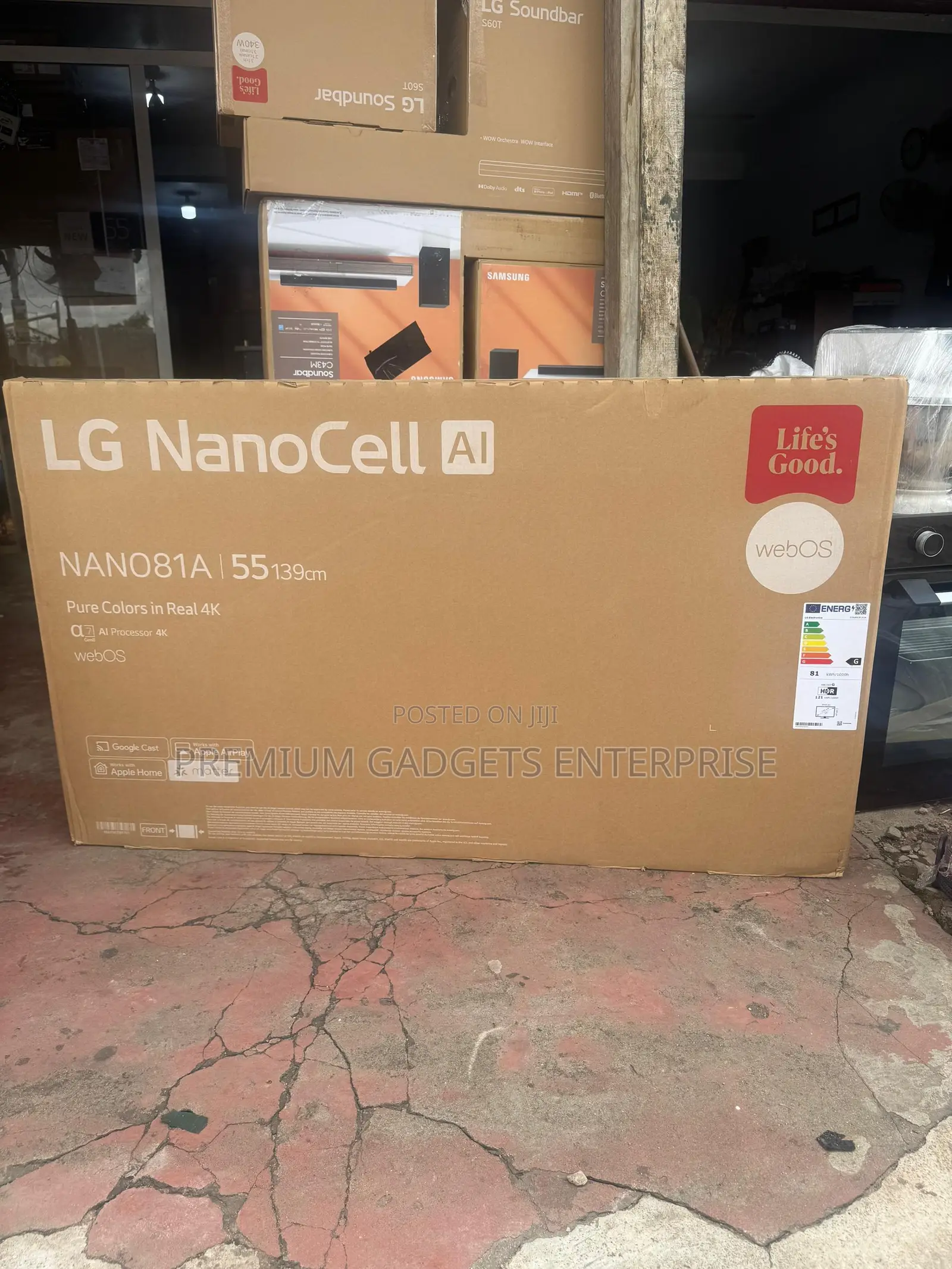 Lg 55 Inch Lg Nanocell Ai Nano81 Smart Tv 2025 Ai Magic Remote