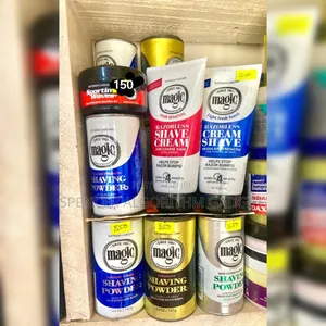 Softsheen Carson Magic Shaving Cream/Powder Sporting Waves Gel