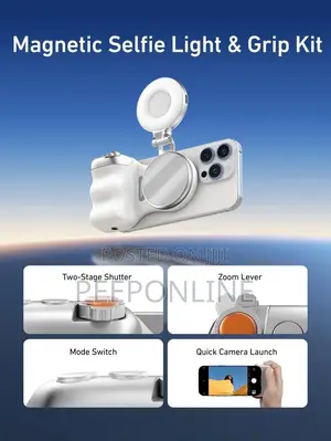 Telesin C03 Magnetic Selfie Ring Light Kit
