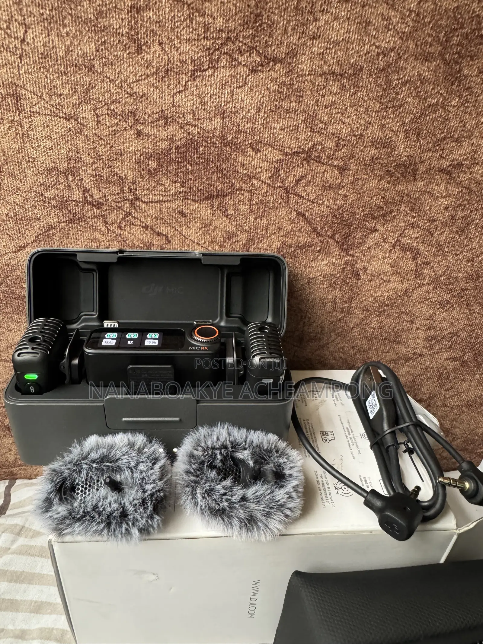 Original Uk Dji Mic 2 Wireless Microphone Kit