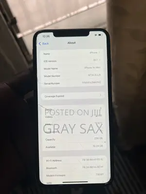 Apple iPhone XS Max 256 GB Black