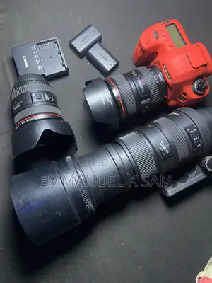 Canon 5d Mark Iii Package With 3 Lens