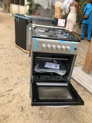 Space-Saving Kitchen Appliance Volcano 2 Gas and 2 Electric Stove
