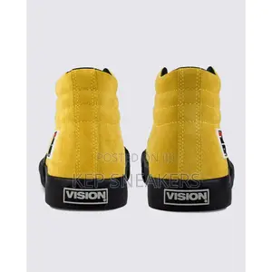 Vision Street Wear Suede High Top Mustard Yellow