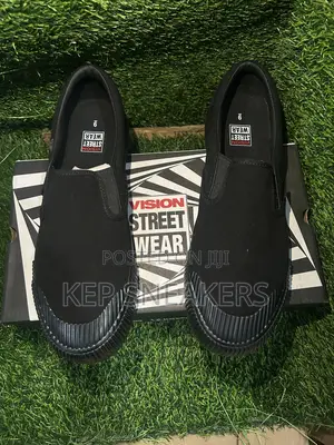 Vision Street Wear Black Slip-On
