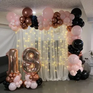 Balloon Backdrop Party
