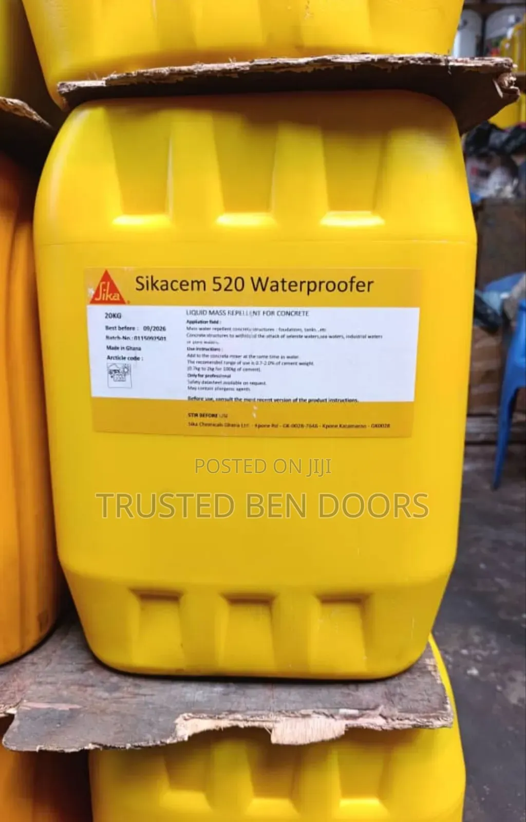 Anti Salt Waterproof for Plastering & Concrete Construction Work 20kg