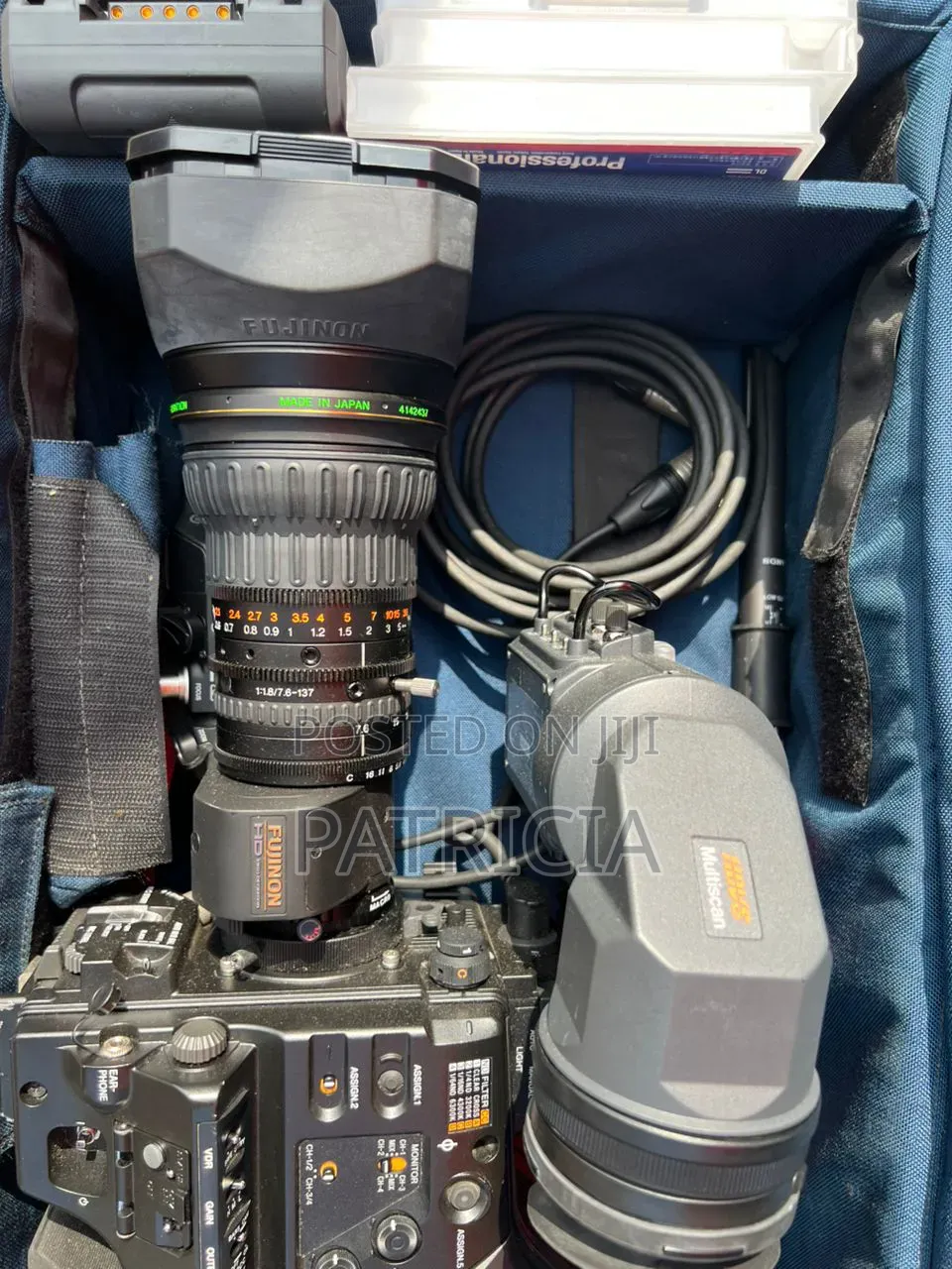 Sony PDW-850 Xdcam Hd Professional Broadcast Camera With Fujinon Hd