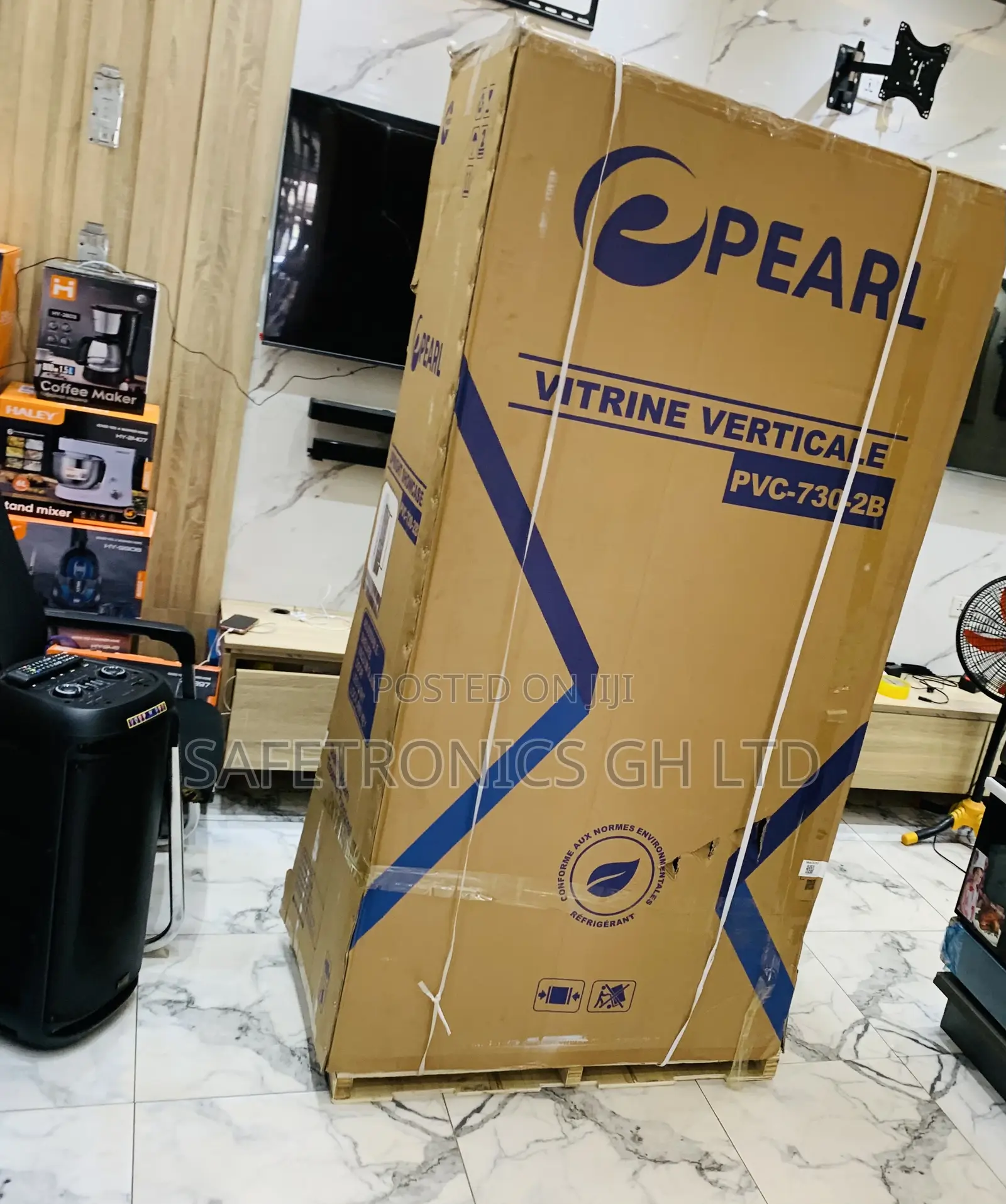 Get Accurate Pearl PVC-730-2b Double Door 610l Display Fridge