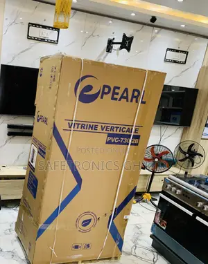 Trust Premium 610l Pearl PVC-730-2b Double Door Display Fridge