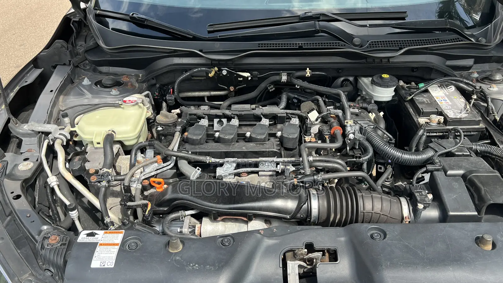 Honda Civic Touring 4dr Sedan (1.5L 4cyl) 2017 Gray
