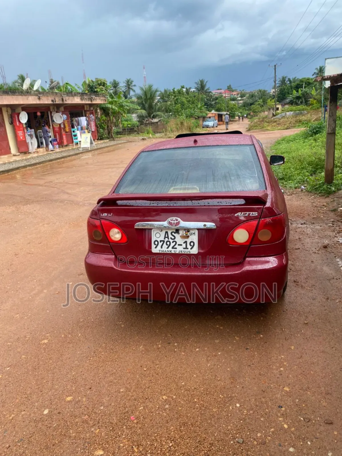 Toyota Corolla 2008 Red