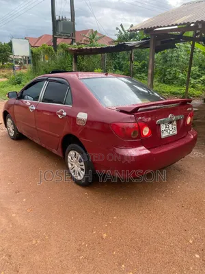 Toyota Corolla 2008 Red