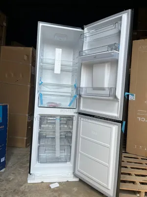 TCL 309ltrs Double Door Bottom Mount Fridge With Water Dispenser