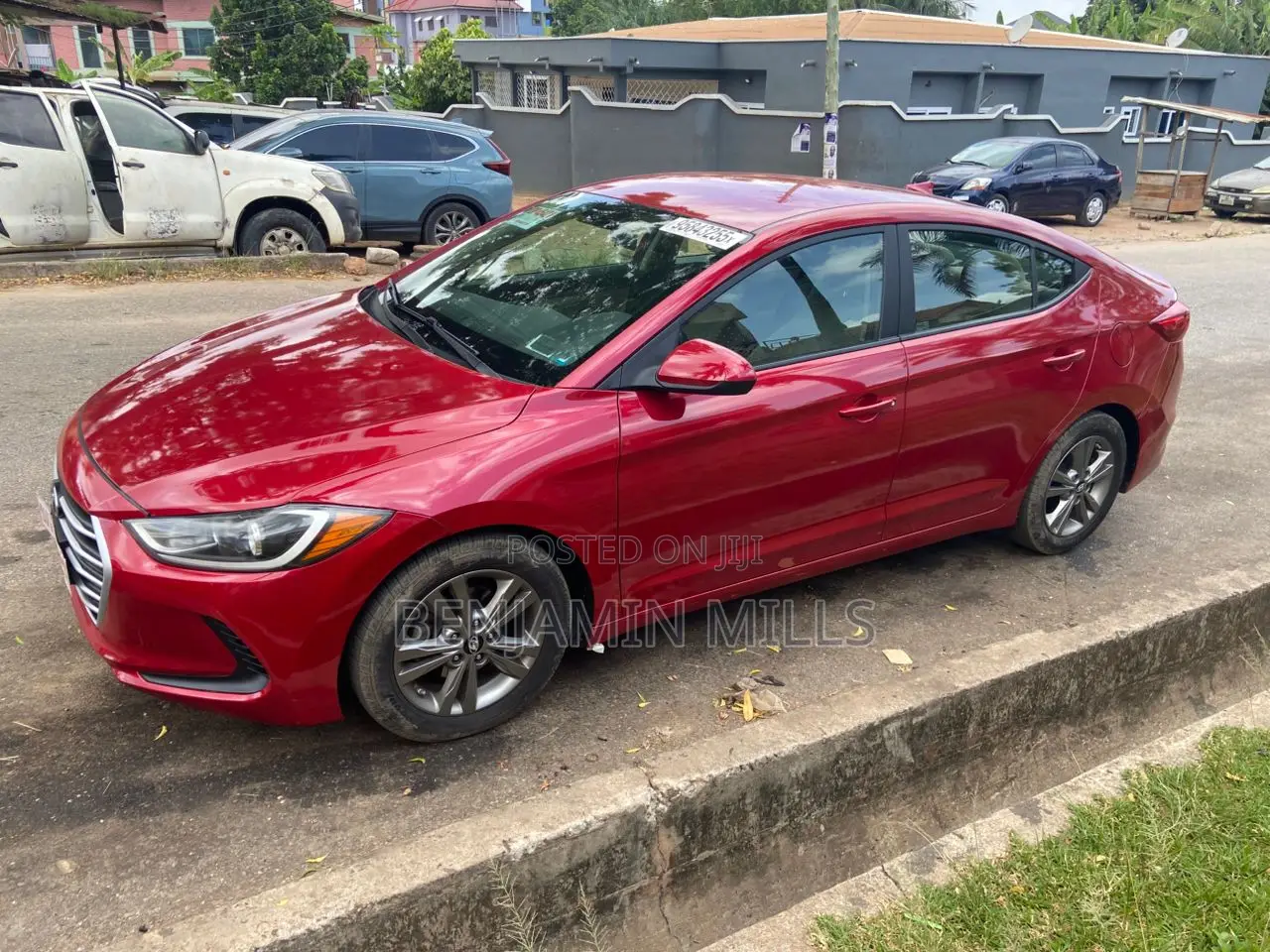 Hyundai Elantra 2017 Red