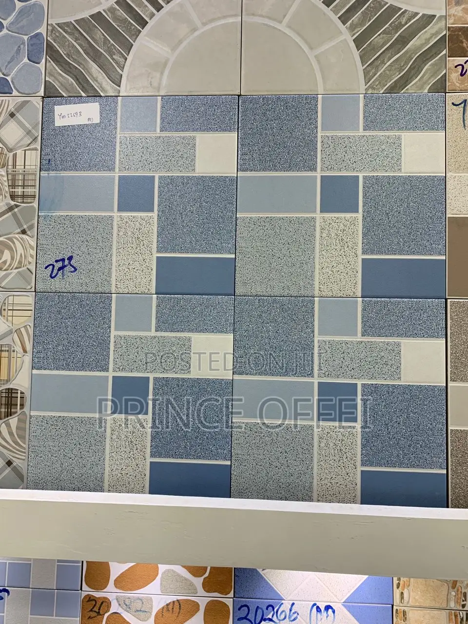 30/30cm Ghana Made Rough Floor Tiles