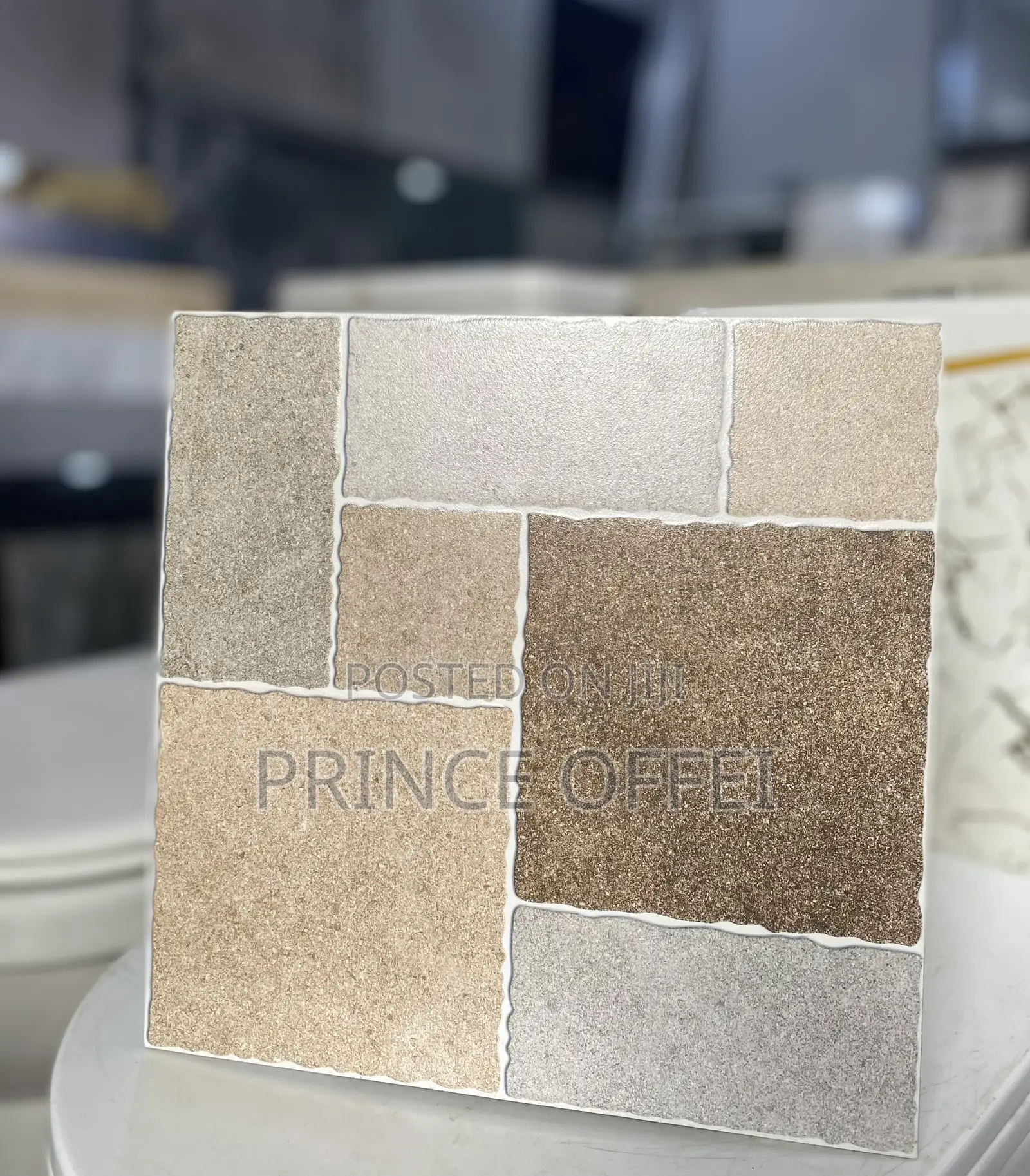 30/30cm Ghana Made Rough Floor Tiles