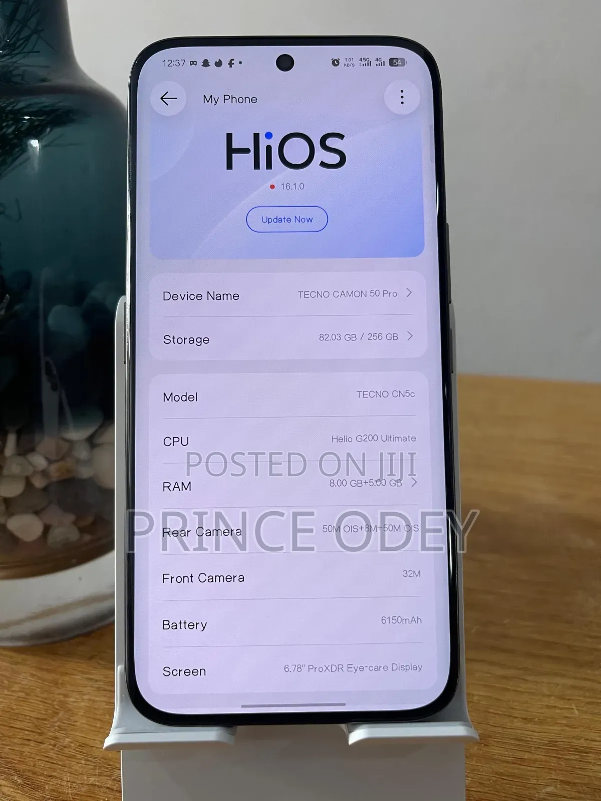New Tecno Camon 50 Pro 256 GB Gray