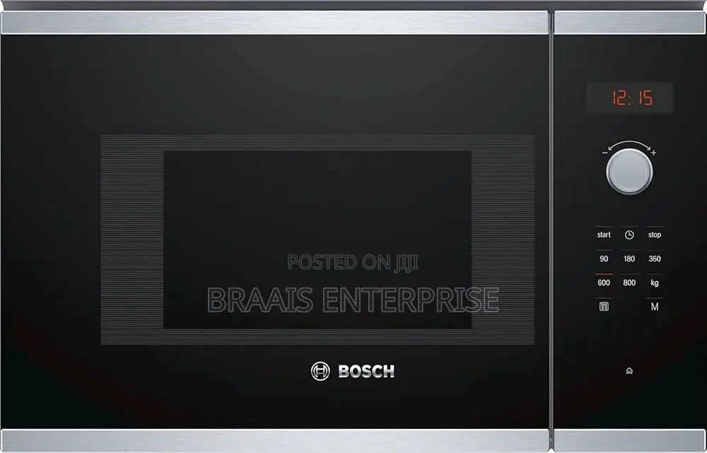 Bosch Built-in Microwave Oven Capacity 20l Black Stainless Steel