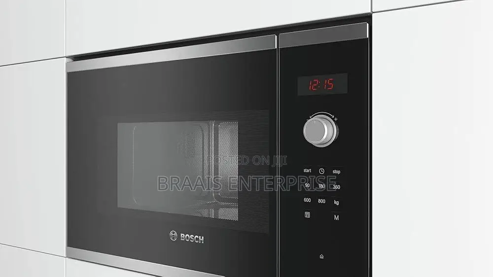 Bosch Built-in Microwave Oven Capacity 20l Black Stainless Steel