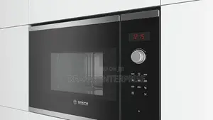 Bosch Built-in Microwave Oven Capacity 20l Black Stainless Steel