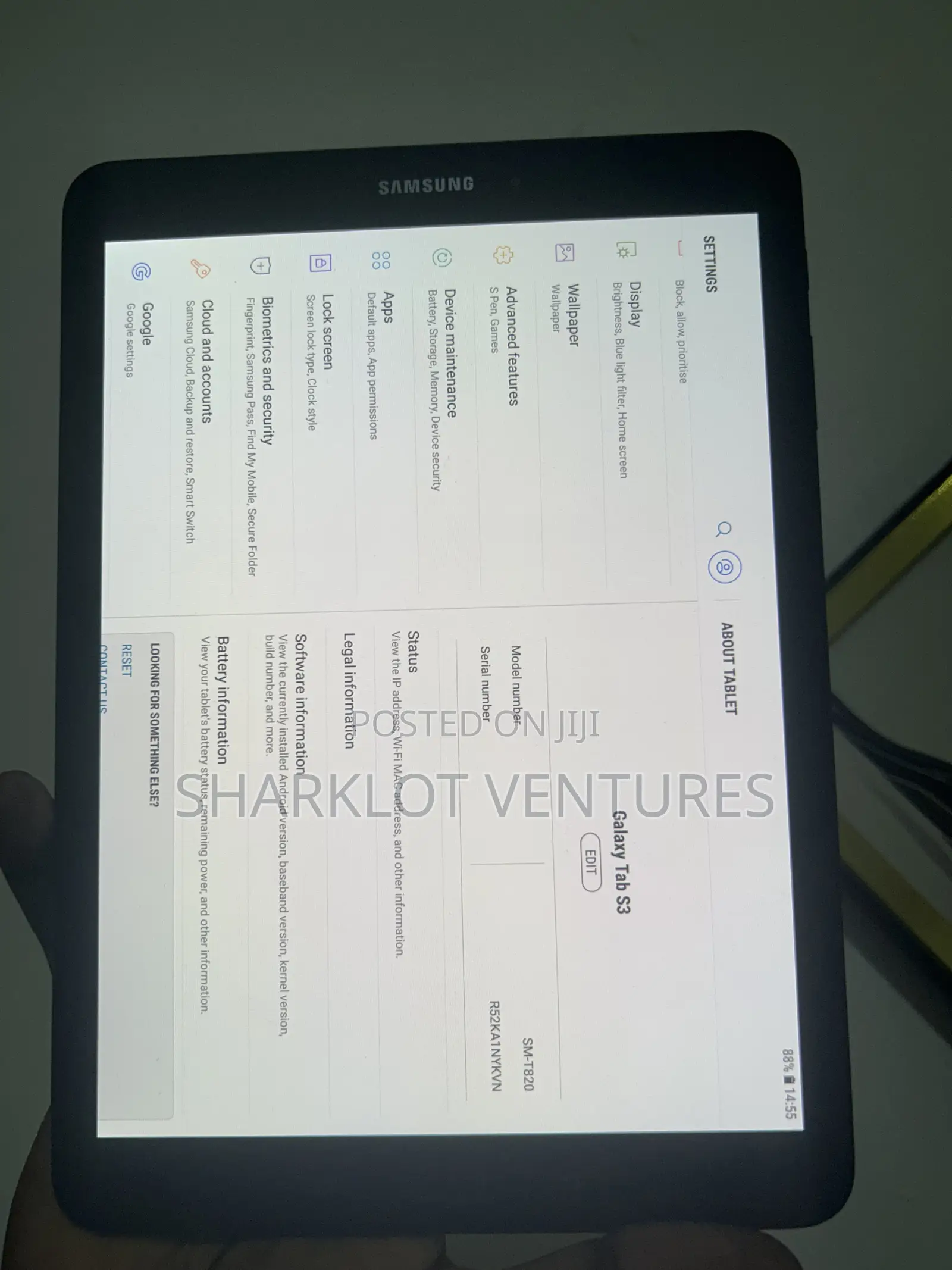 Samsung Galaxy Tab 3 7.0 WiFi 32 GB Black