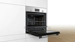 Bosch 60cm Series 2 Built-in 5 Function Oven - Black Glass