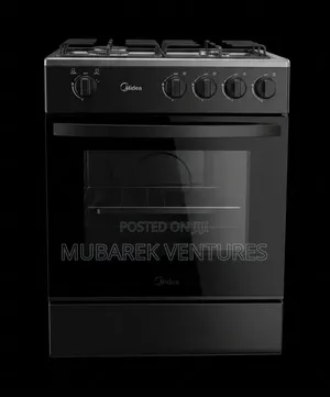 Midea 60x60 4 Burner Gas Cooker With Oven and Grill