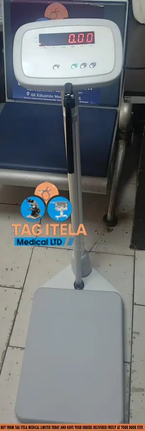 Weighing Scale With Height (Digital)