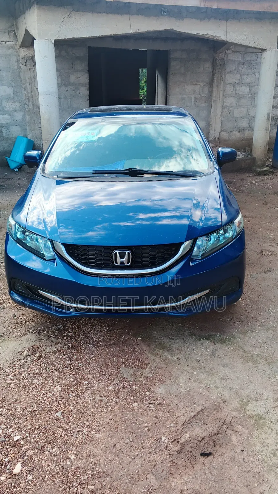 Honda Civic LX 4dr Sedan (1.8L 4cyl 5M) 2015 Blue