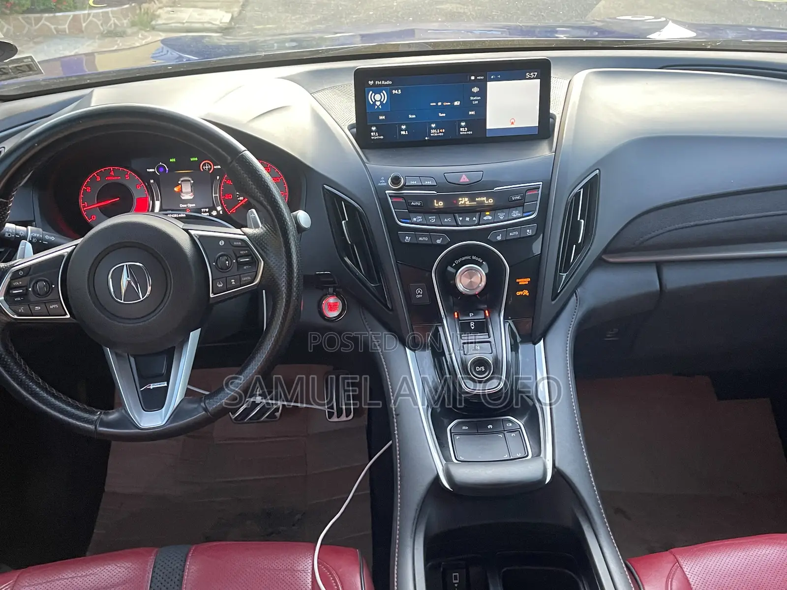 Acura RDX 2021 Blue