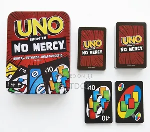 Uno No Mercy Cards Game.