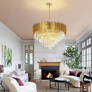 Rock Body Chandelier Fan Light