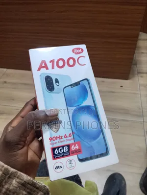 New Itel A100C 64 GB Black