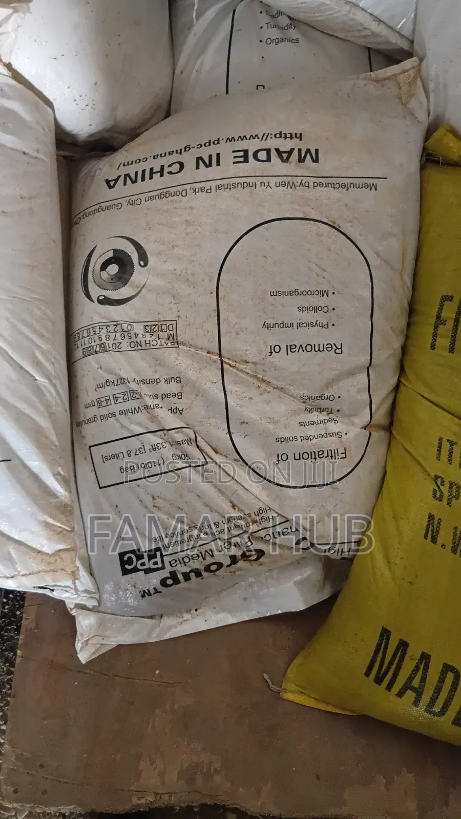 Filter Media(Carbon, Sand and Gravel),