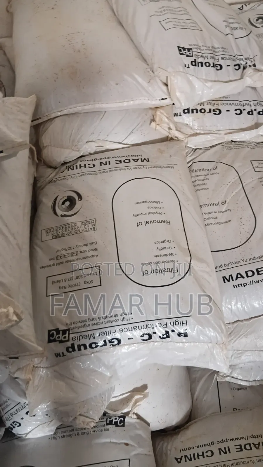 Filter Media(Carbon, Sand and Gravel),