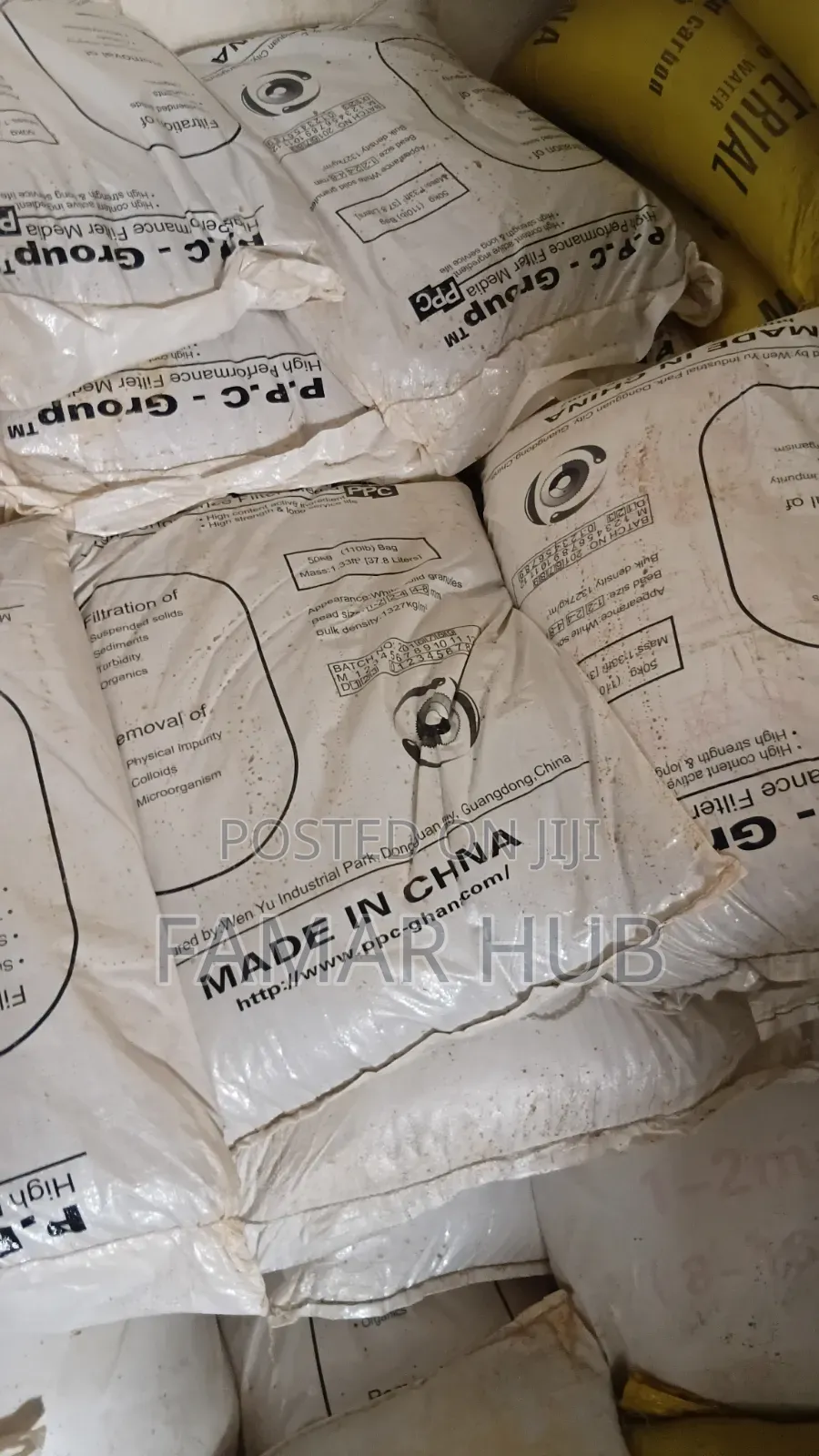 Filter Media(Carbon, Sand and Gravel),