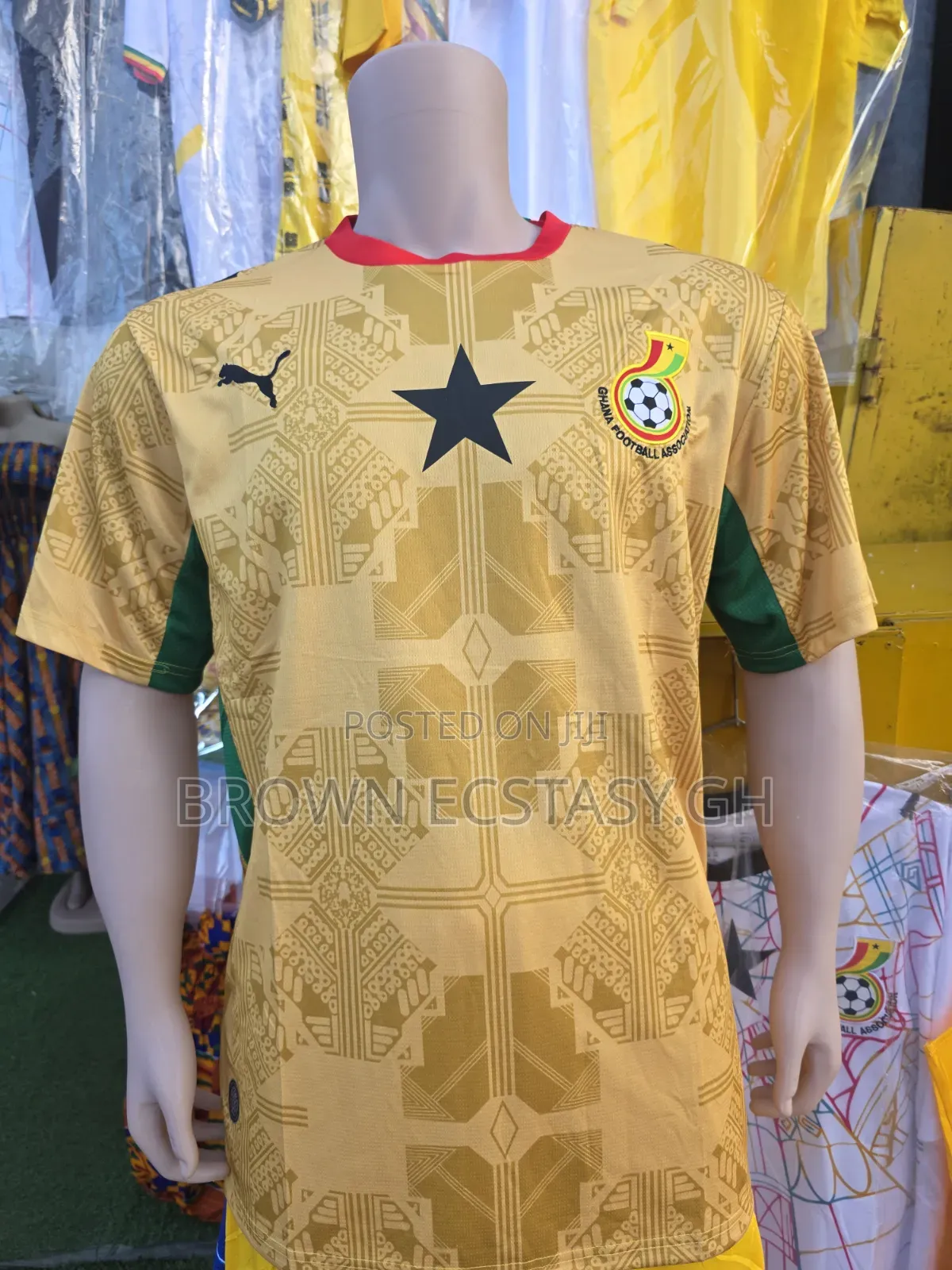 Ghana 2026 World Cup Jersey (Gold)