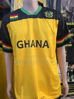 Ghana Classic Jersey (Swipe for the Inverted Design)